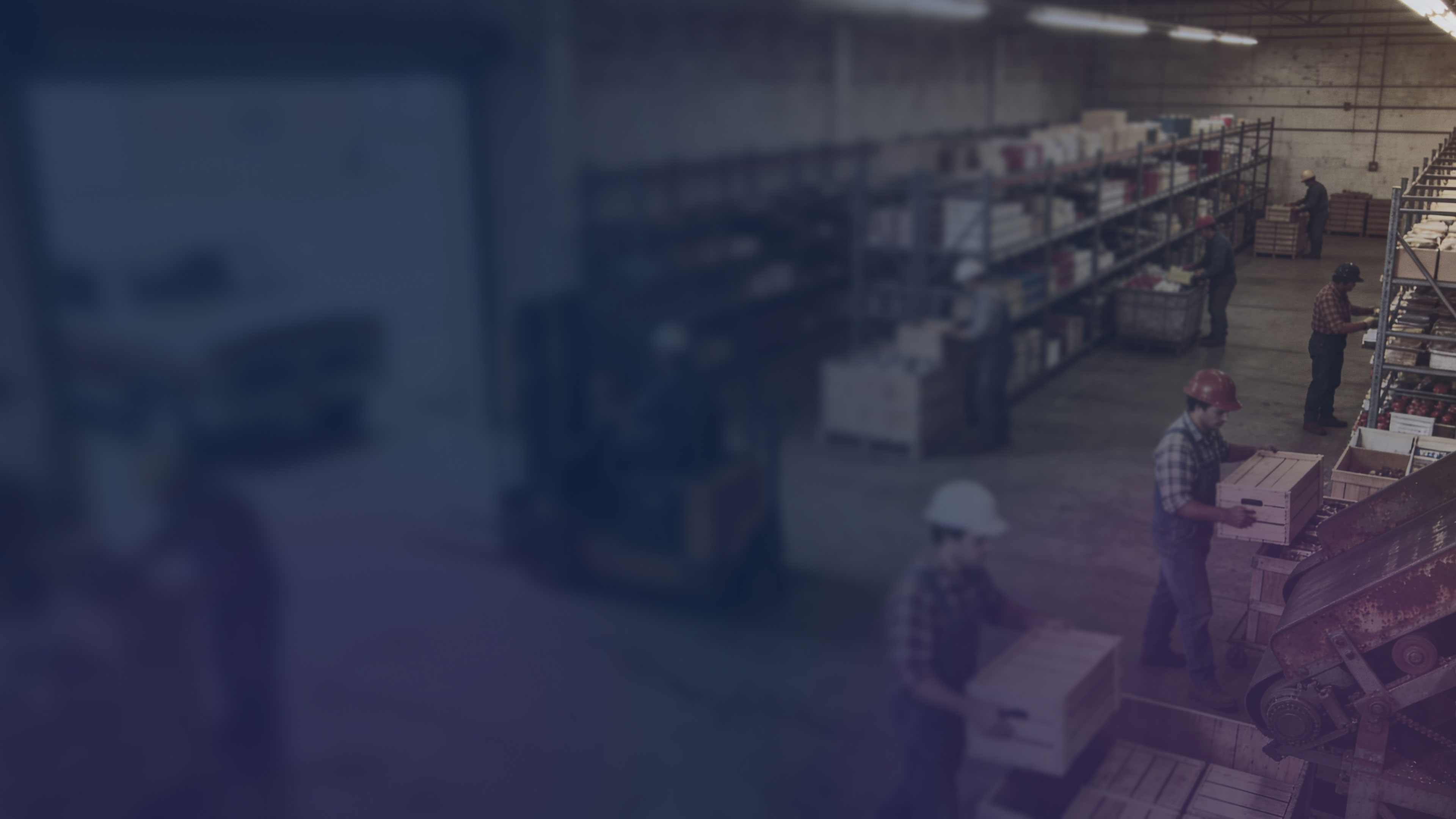 Warehouse workers in a legacy warehouse